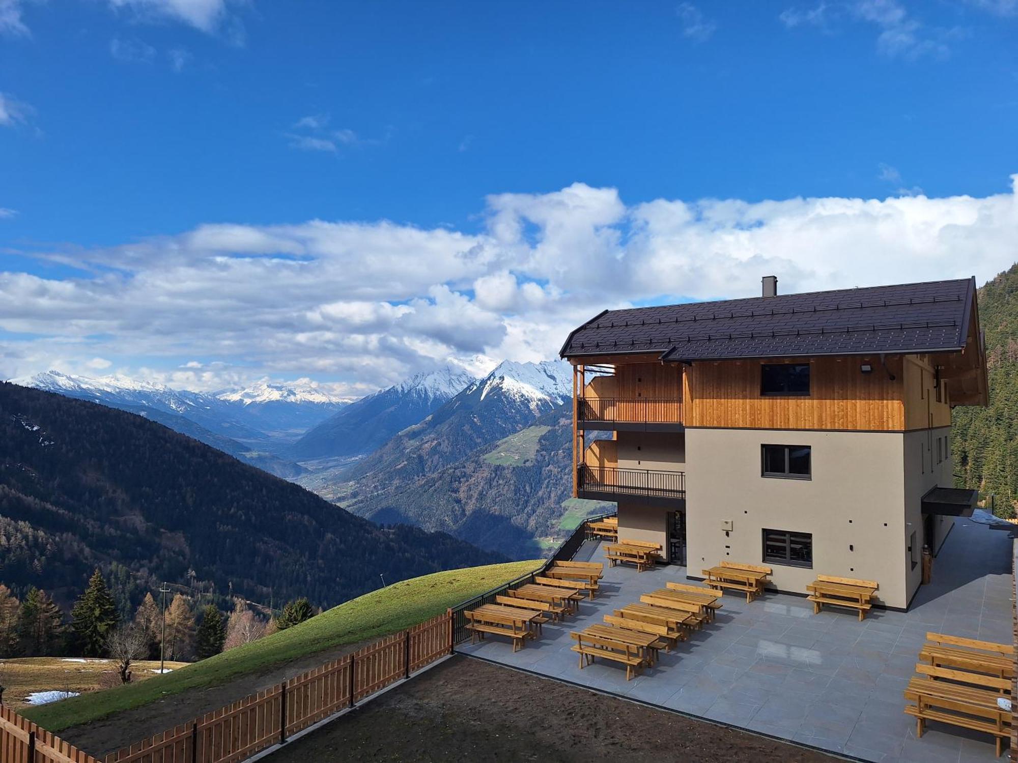 Gasthof Videgg Schenna Exteriér fotografie